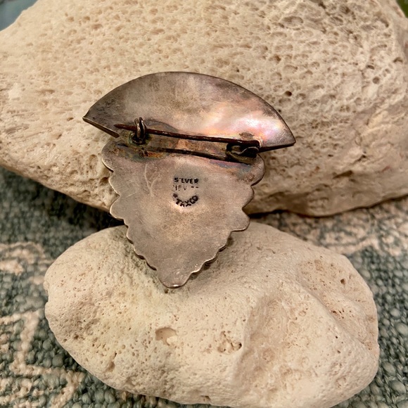 Silver and Jade Face - Picture 3 of 5